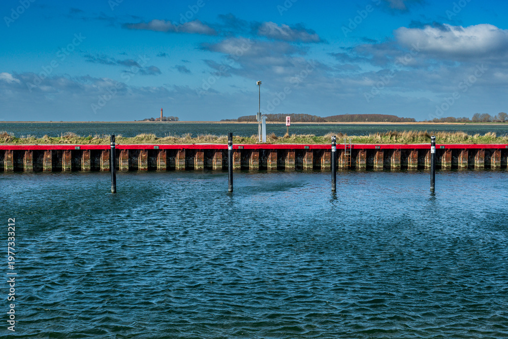 Obraz premium Hafen Orth auf der Ostseeinsel Fehmarn