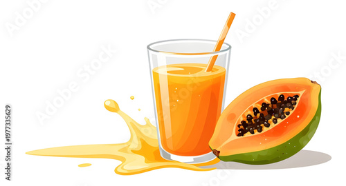 papaya, papayas, fruit, tropical, exotic, fresh, juicy, juice, splash, liquid, water, drop, droplets, pulp, seeds, orange, vibrant, sweet, ripe, healthy, nutrition, organic, natural, vitamin, antioxid