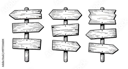 wooden sign, rustic sign, signpost arrow, direction sign, wooden board, blank panel, vintage sign, outdoor sign, path direction, guide post, navigation sign, wooden arrow, rustic board, sign design, e
