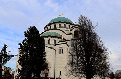 Orthodox Cathedral of Saint Sava in Belgrade, Serbia