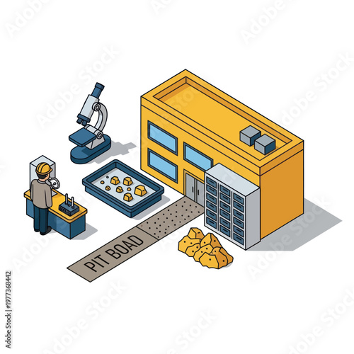 Scientist Conducting Research in Laboratory Setting.