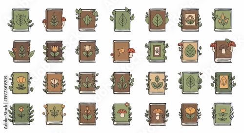 Collection of various shield icons.