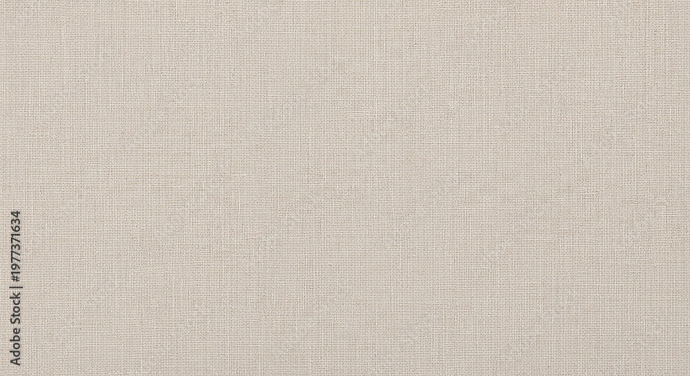 Fototapeta premium Close up of a textured beige fabric with a woven grid pattern creating a subtle background for design and crafts