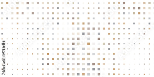 Abstract circle randomus theme of brown colour on white background