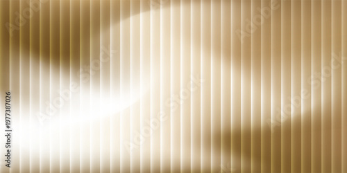 Golden smooth beige transition of overlay stripes design background. Modern wallpaper concept. Surface background. Vector illustration
