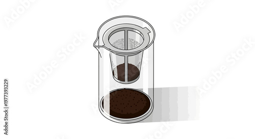 Glass Coffee Filter Holder.