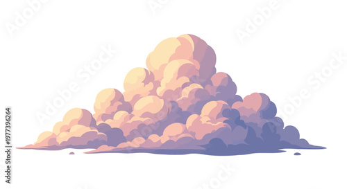 Large Fluffy Pink Cloud.