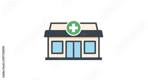 Pharmacy Store Front View.