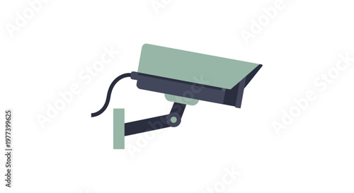 Security Camera Closeup View.