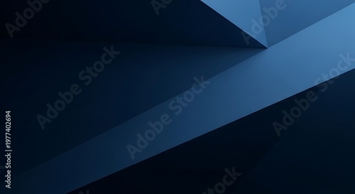 Abstract geometric background a study in deep blues and angular shapes