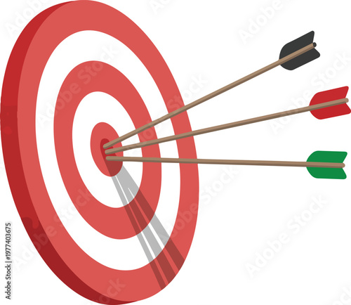 dart hitting target