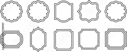 set of vector labels