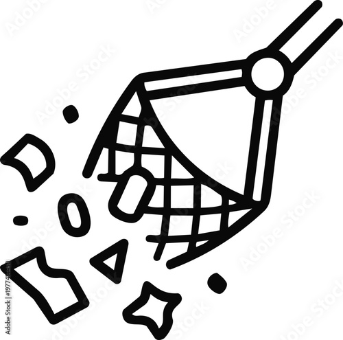 Space Debris Cleaning Net