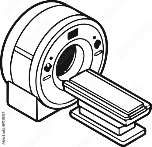MRI Scanner Machine Medical Equipment