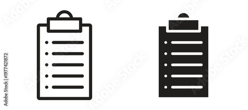 Task list icon vector design template and illustration EPS10.