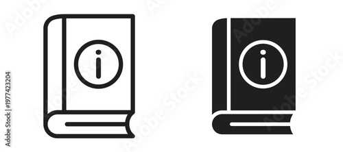 User guide icon vector design template and illustration EPS10.