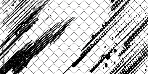 texture for fishing nets. Grunge pattern for sportswear or soccer goal, volleyball net, basketball hoop, hockey, athletics. Grunge background	