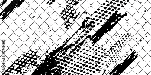 texture for fishing nets. Grunge pattern for sportswear or soccer goal, volleyball net, basketball hoop, hockey, athletics. Grunge background	