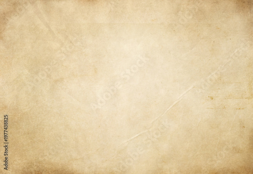 Old grunge crumpled paper texture or background.