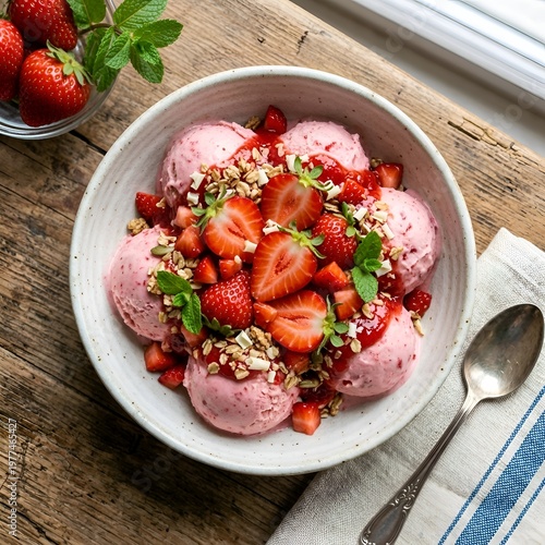 strawberries and cream