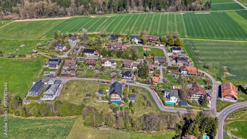 Etzelkofen, Berner Mittelland, Schweiz, Luftaufnahme, April 2026