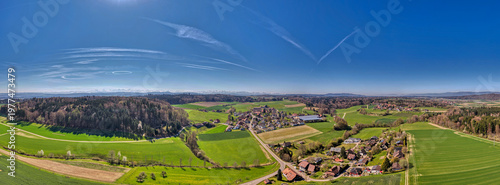 Etzelkofen, Berner Mittelland, Schweiz, Luftaufnahme, April 2026