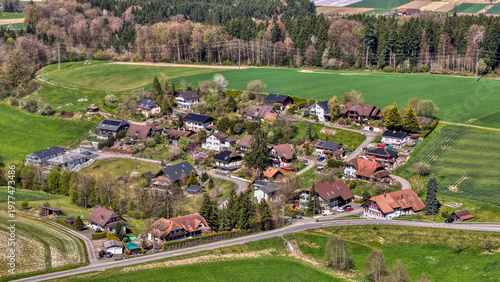 Etzelkofen, Berner Mittelland, Schweiz, Luftaufnahme, April 2026