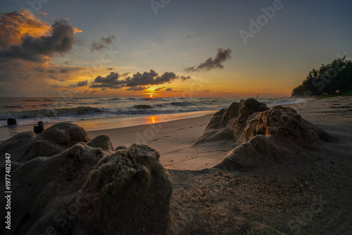Silent Shore at Dusk