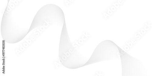 Abstract gradient wave Futuristic gray white abstract background. geometric flowing web smoke sound music digital blend curve line texture backgound.