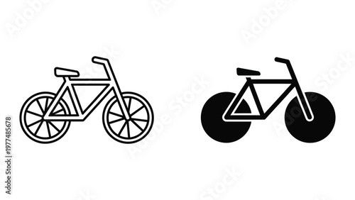 Comparison of traditional bicycle and fat-tire bicycle designs for different terrains