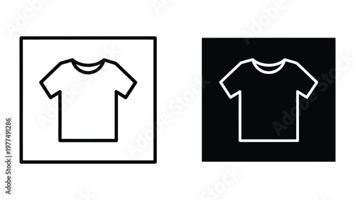 Comparison of a t-shirt illustration on contrasting backgrounds
