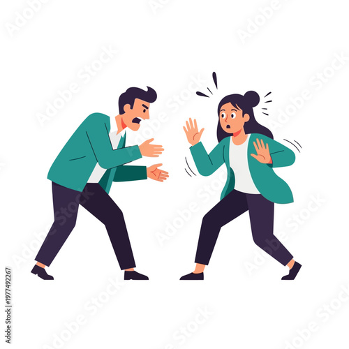 Couple Arguing Disagreement Conflict Relationship Problems