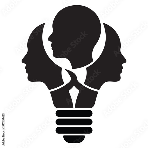 Graduation Cap and Diploma Silhouette for Education Success Vector