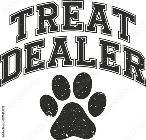 Valokuva Treat Dealer svg, Dog Lover svg, Dog Paw Sublimation svg, Funny Pet Lover Clipar