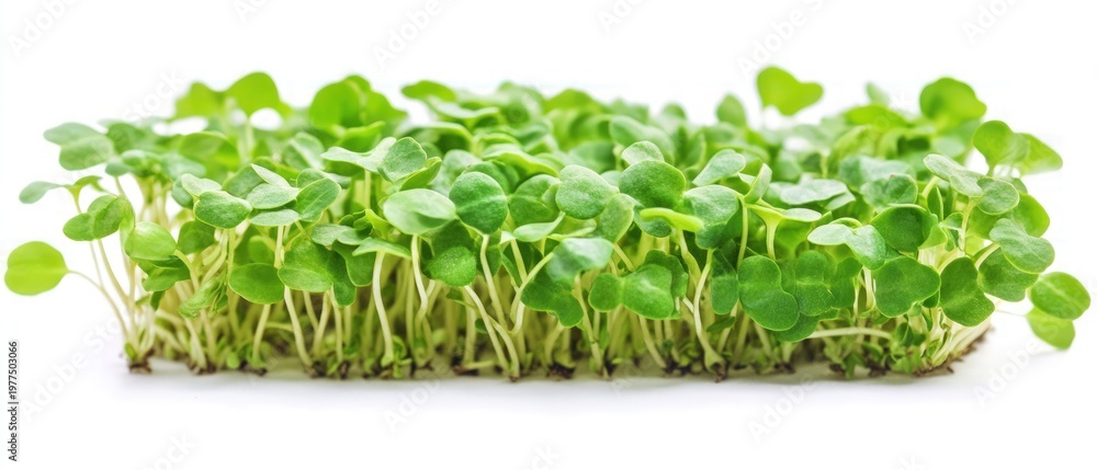 custom made wallpaper toronto digitalMicrogreens on white background