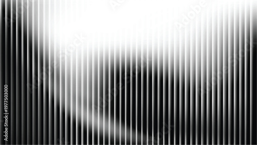 Abstract geometric gradient illusion black and white color modern seamless business and modern technology concept abstract background.