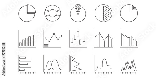 Business Data Financial Chart Minimalist