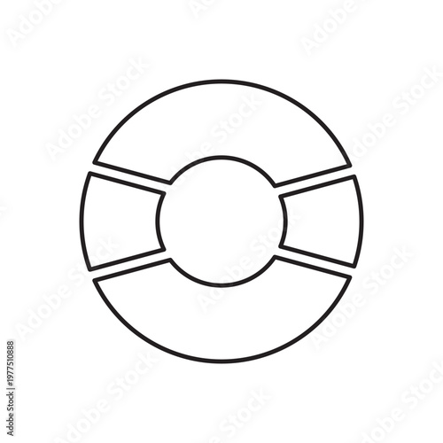 Business Data Financial Chart Minimalist