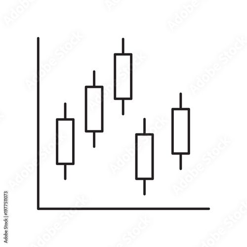 Business Data Financial Chart Minimalist