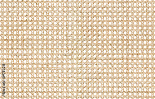 Seamless rattan texture with a transparent background. The texture can be applied in different projects like crafts and interior design