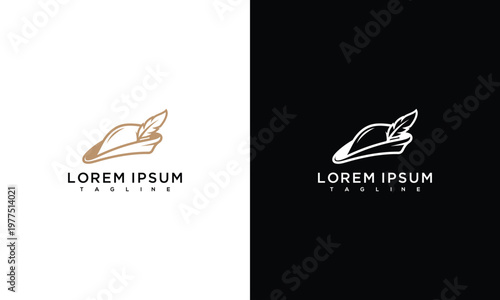 Elegant Robin Hood Hat Logo Design