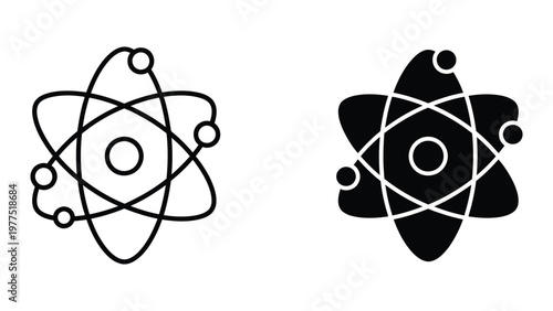 Contrast between classic and modern atomic structure representations