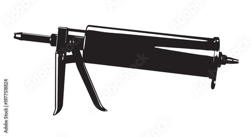 manual tool, injection tool, dispensing gun, silicone gun, caulk applicator, mechanical tool, 