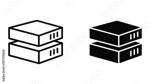 Comparison of active and inactive server racks in a data center setup