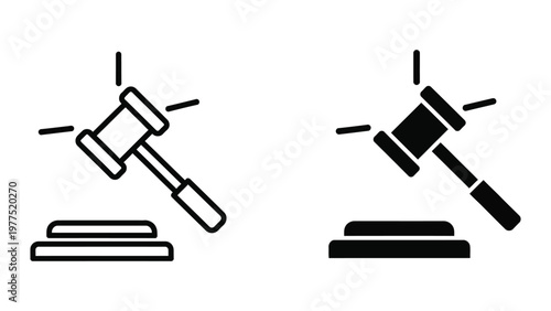 Contrast between a traditional and a modernized gavel design