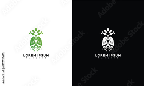 Tree of Life Lungs Logo Design