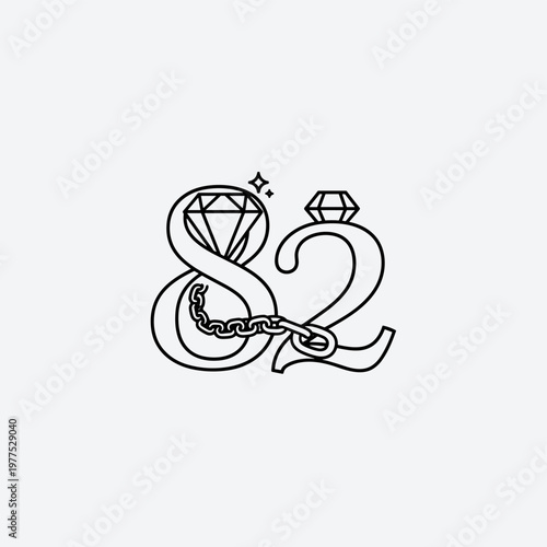 Minimalist diamond ring in open safe box vector, jewelry security and insurance icon, luxury engagement ring protection concept