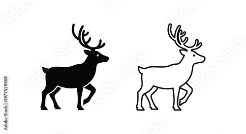 Ancient Deer Art: Carvings & Symbolism Guide Vector