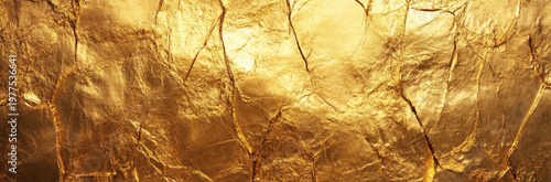 Premium Golden Concrete Texture. Elegant Gold Textured Wall Background