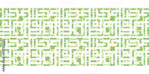 Kufi Calligraphy Al-Quran Al-Kareem – Modern Islamic Arabic Typography Art